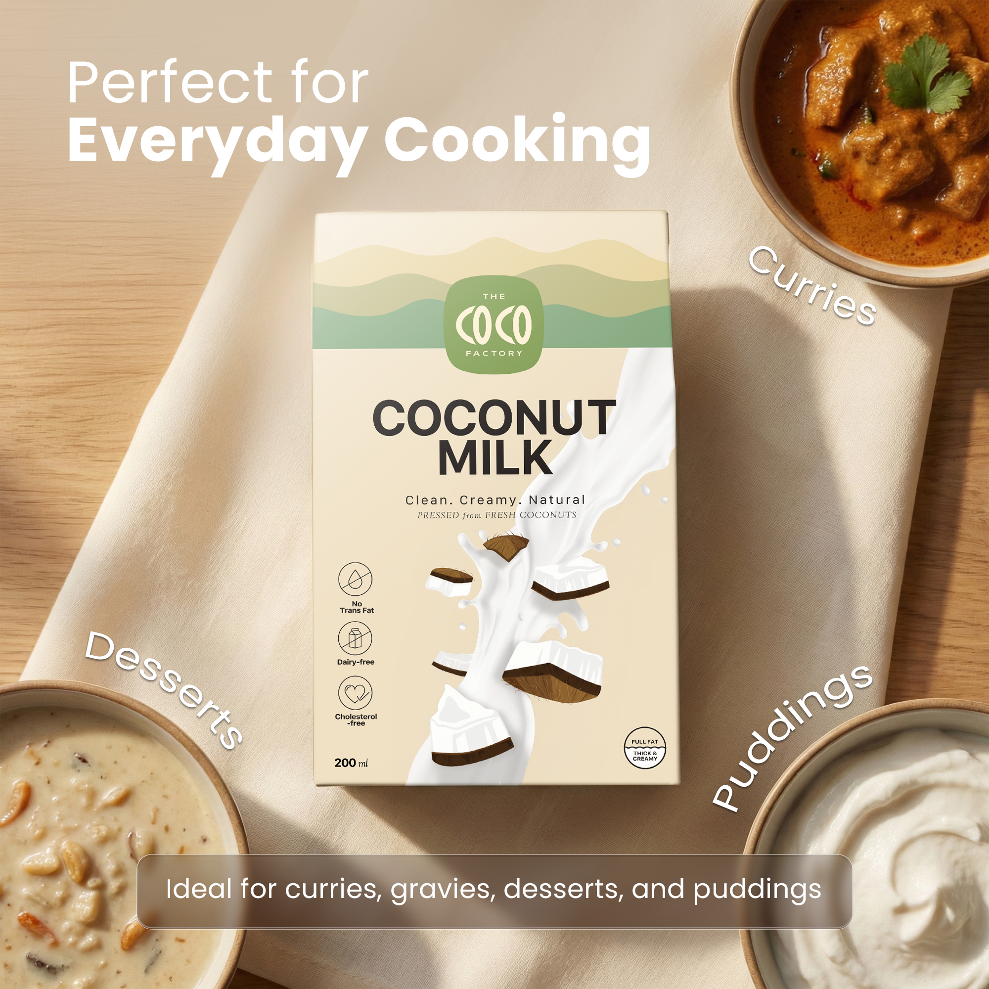 Coconut Milk- Thick and Creamy